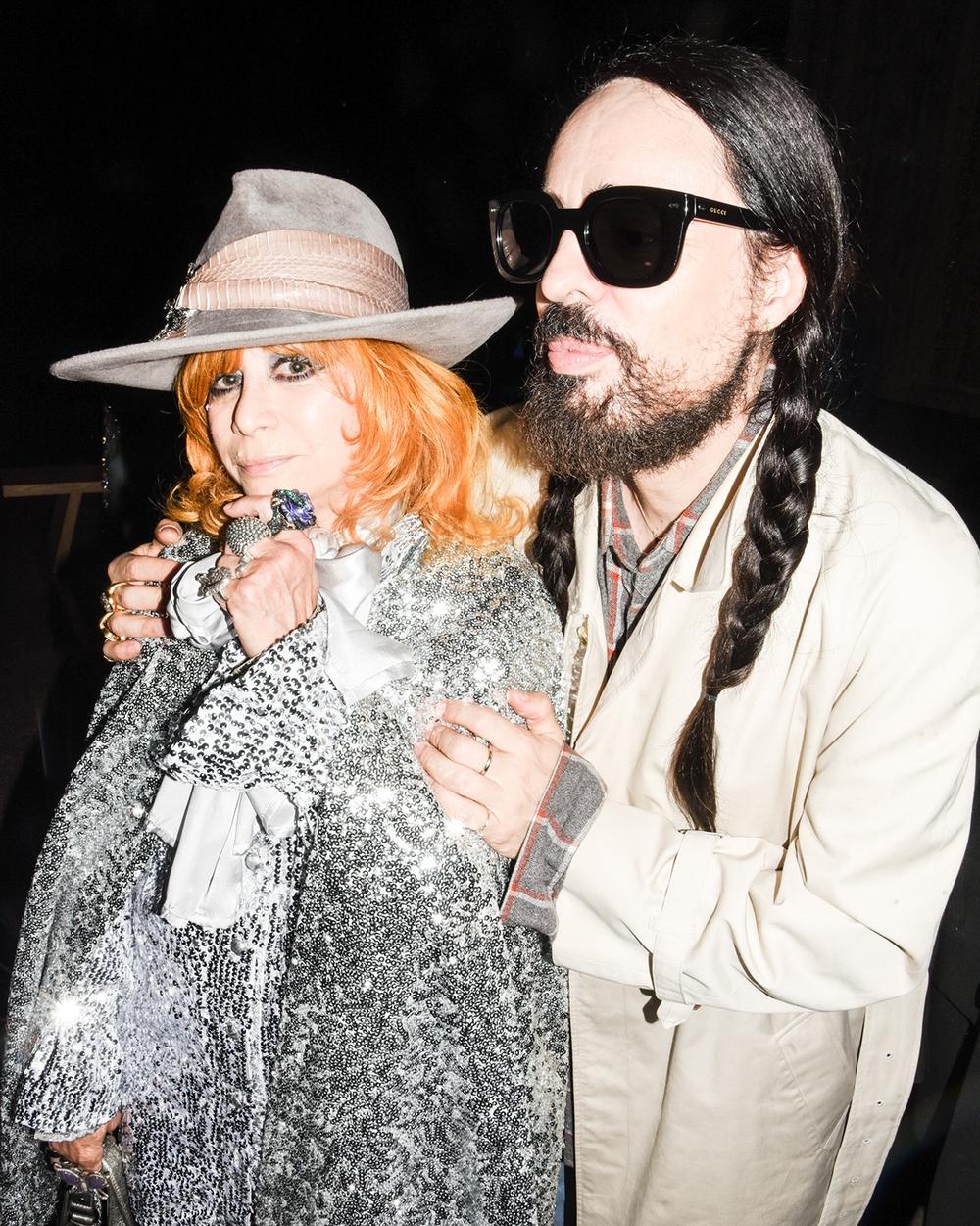 Alessandro Michele & Linda Ramone