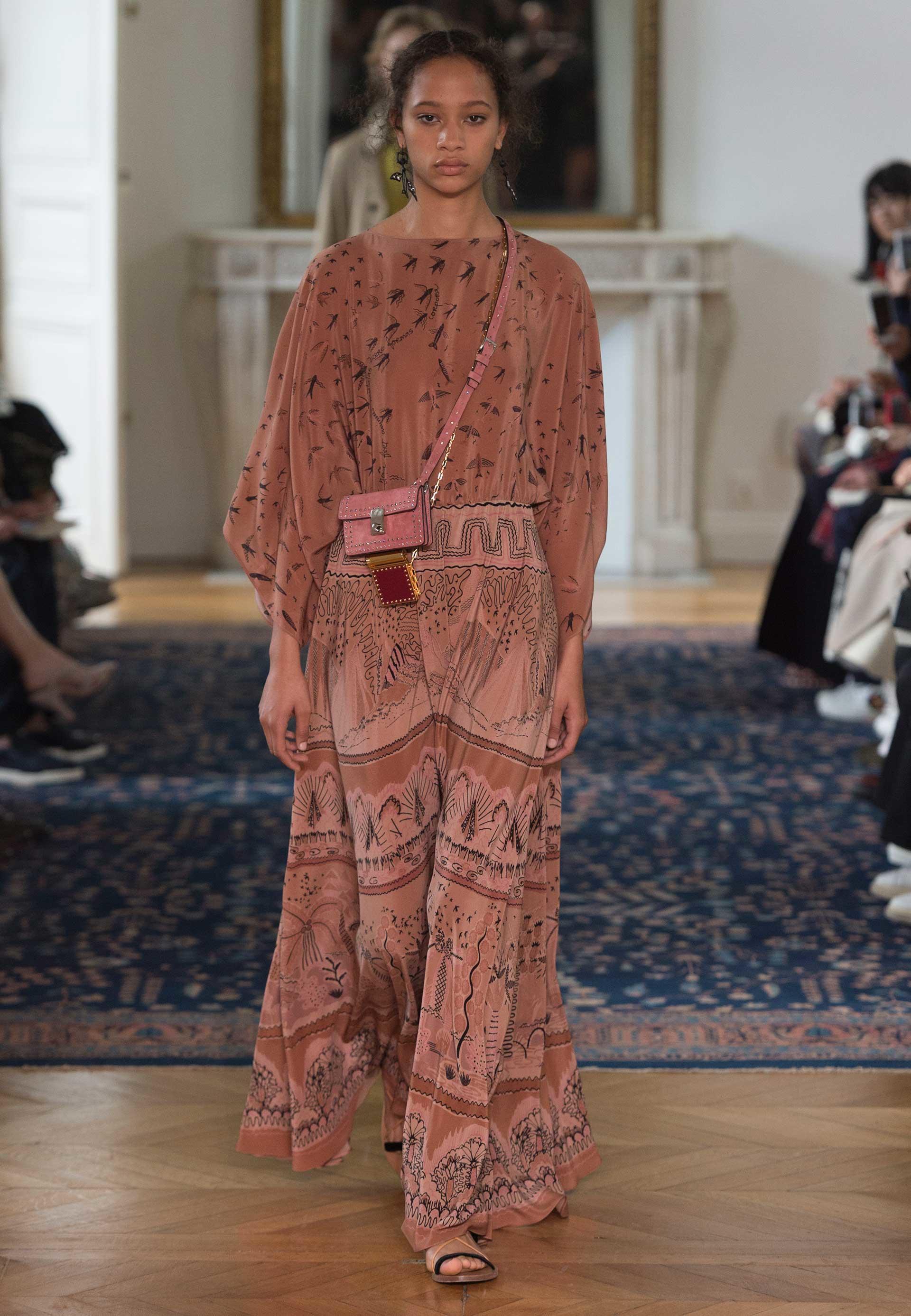 ヴァレンティノ 2017年春夏 マリポサ ブルゾン ジャケット 44 Valentino 2017春夏レディースファッションショー | Valentino