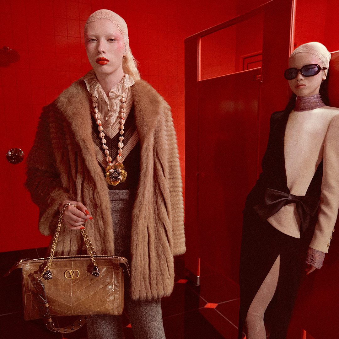 VALENTINO ヴィンテージチェック柄ジャケット　ワイドシルエット Valentino The Narratives Spring/Summer 2024 | Valentino