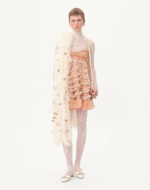 Valentino - Rebrodé Lace Jumpsuit - Ivory - Woman - Dresses