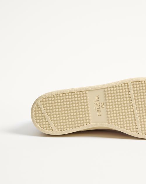 Valentino Garavani - Royco Sneaker In Nappa Calfskin - Pink - Woman - Sneakers