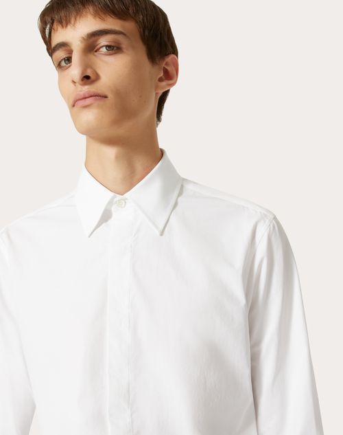 poplin long sleeve shirt