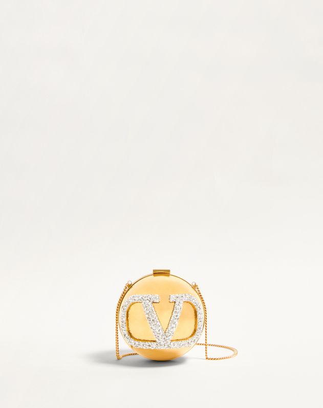 【関税&送料込】Valentino Garavani Black Leather Hobo Vlogo Valentino Garavani Women's VLogo Signature Collection