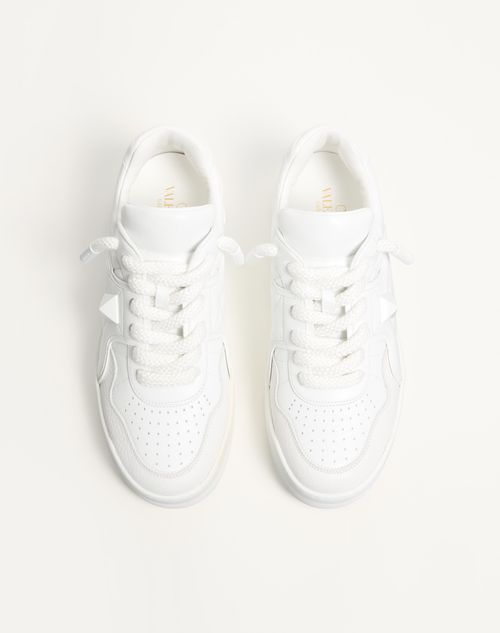 VALENTINO ホワイト スニーカー One Stud Xl Trainer In Nappa Leather for Woman in White