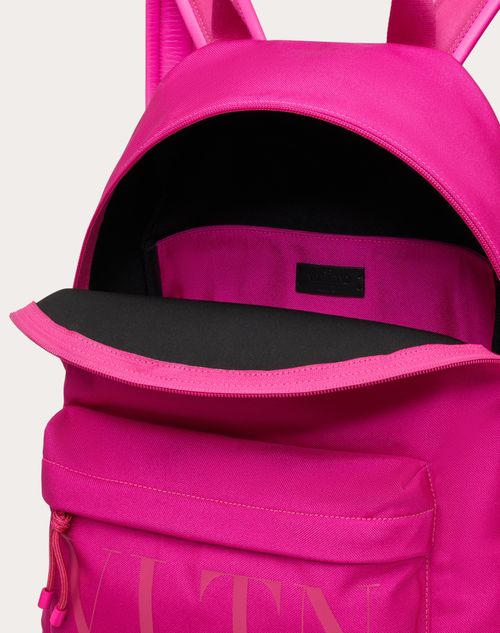 Vltn Nylon Backpack for Man in Pink Pp | Valentino IL