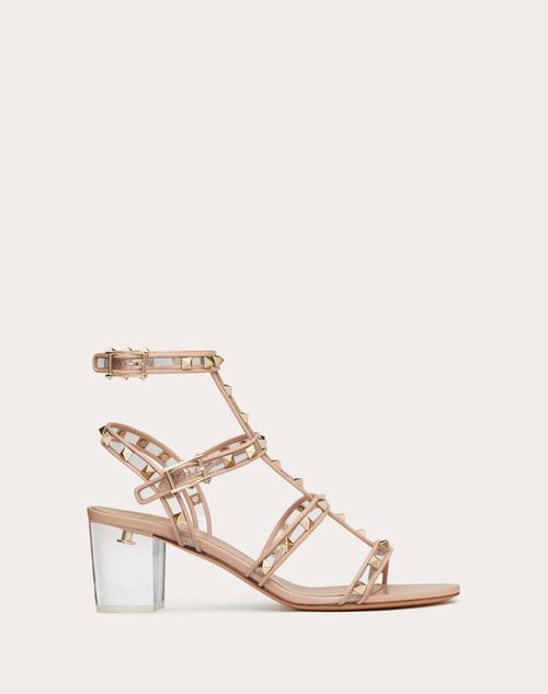 Valentino rockstud cheap sandals nude