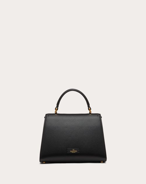 Black top handle online bag