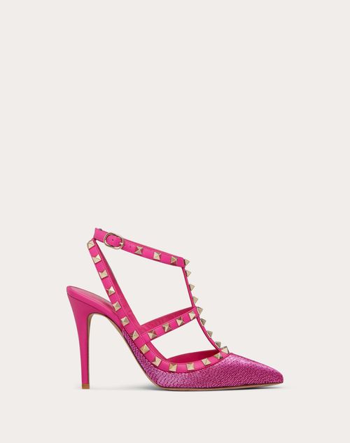 Pink store rockstud heels