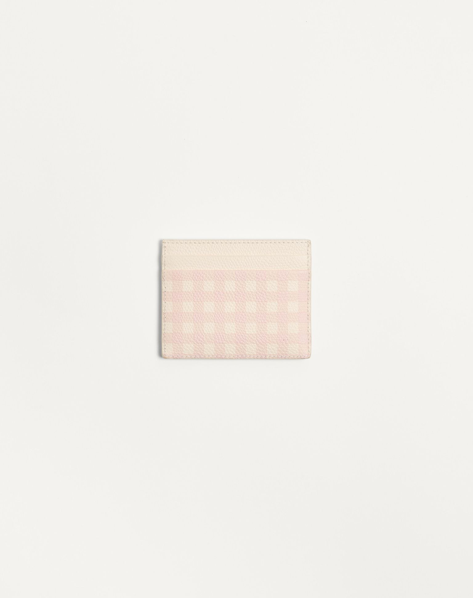 발렌티노 브이로고 시그니처 르 샤 드 라 메종 그레이니 카프스킨 카드홀더 8W2P0AJ7JVH_9PK