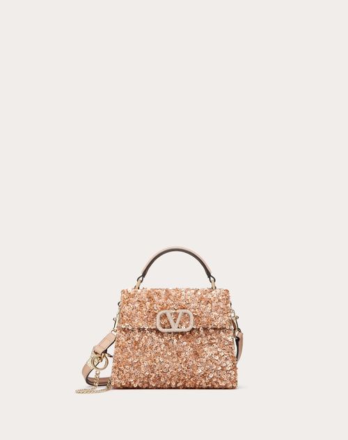 MINI VSLING EMBROIDERED HANDBAG