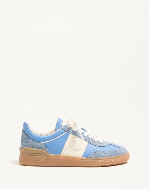 Upvillage Sneaker In Crust Leather With Nappa Calfskin Upvillage Sneaker In Crust Leather With Nappa Calfskin