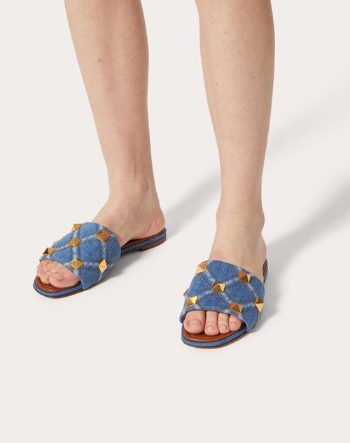 sandals denim