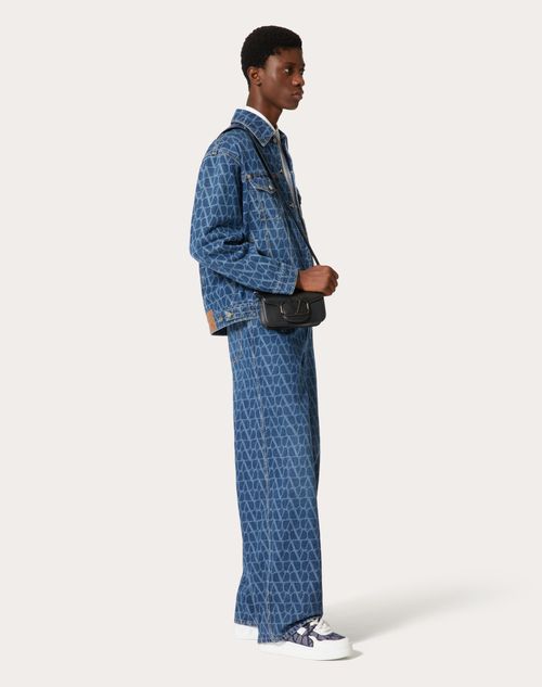 Valentino - Toile Iconographe Pattern Denim Pants - Denim - Man - Shelf - Mrtw - Man Ready To Wear Sale