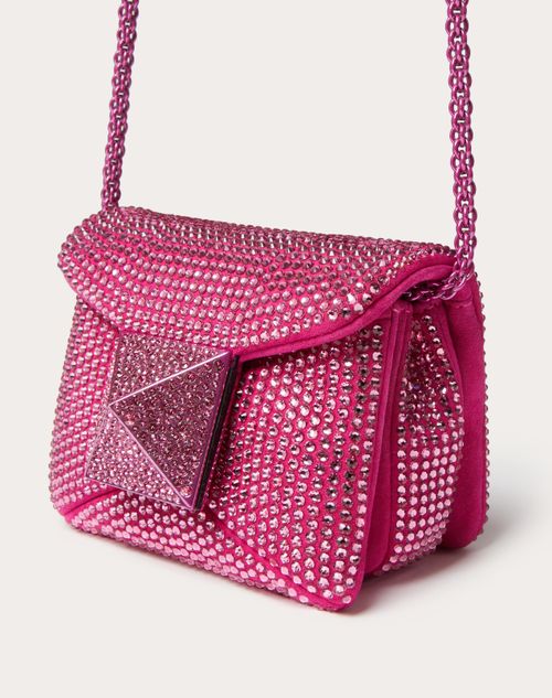 Valentino Garavani - Pink PP One Stud Chain Bag