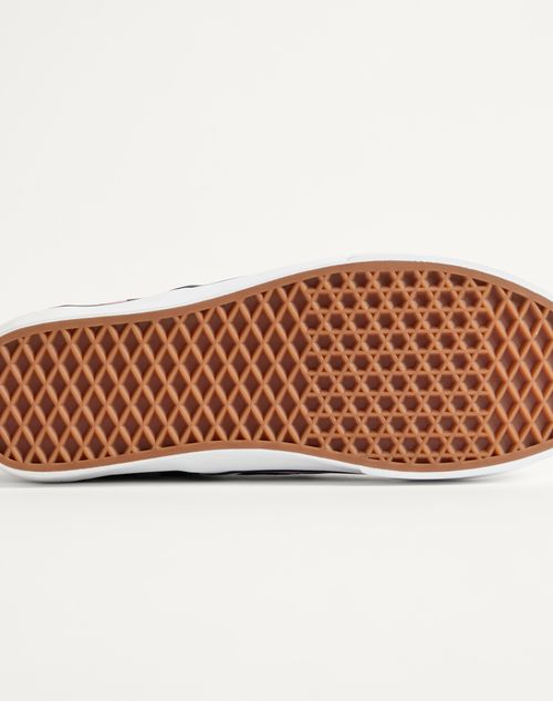 Valentino Garavani - Valentino Garavani Und Vans Slip-on-sneaker Aus Stoff Mit Vlogo-schachbrettmuster - Pink Orchid/schwarz - Mann - Sneaker