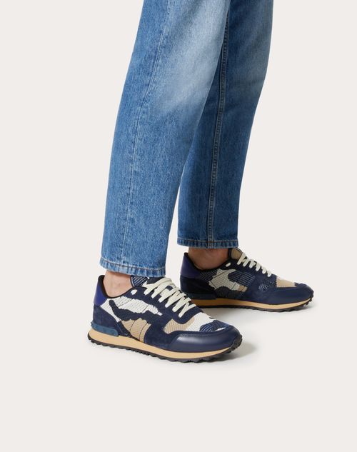 Valentino on sale runners blue