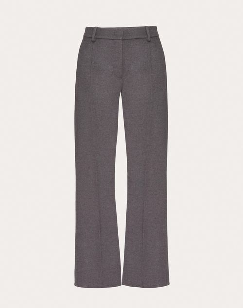 Red Valentino PANTALONI IN COMPACT DRAP