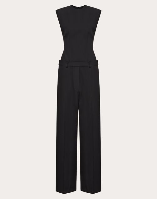 Valentino - Grisaille Jumpsuit - Black - Woman - Ready To Wear