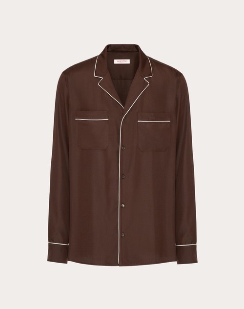 valentino silk shirt men
