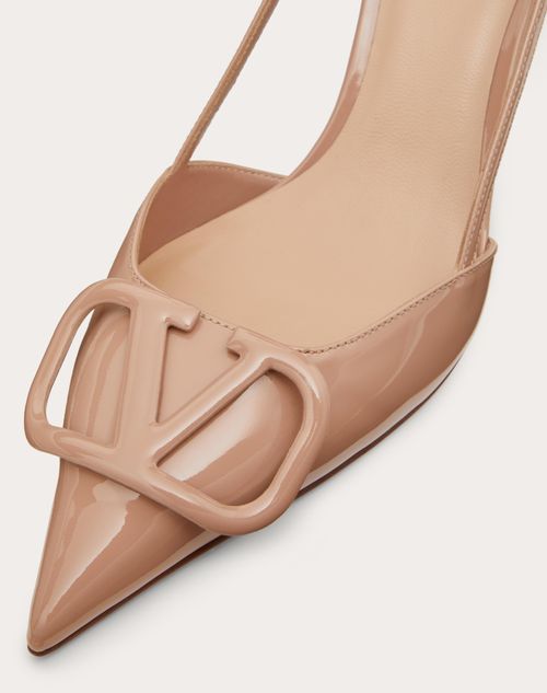 ピンクローズ【新品】ヴァレンティノ ガラヴァーニ パンプス サンダル Valentino Garavani ロックスタッズ 100mm アンクルストラップ