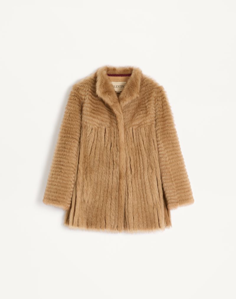 VALENTINO シアリング コート