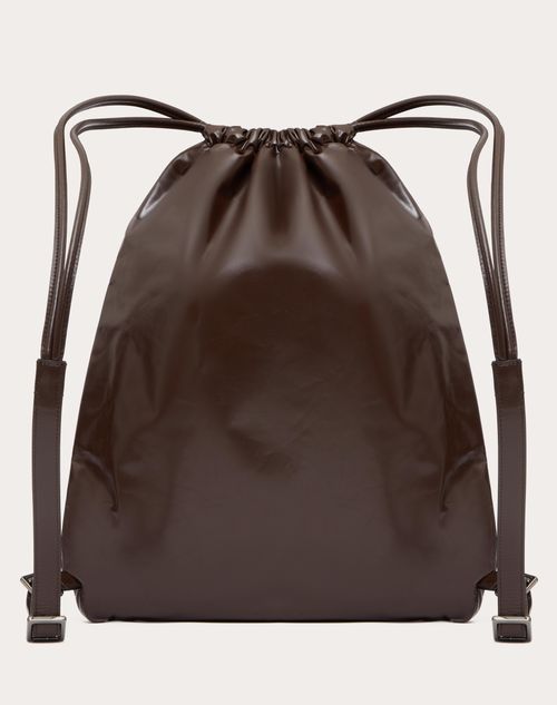 Valentino Garavani - Vltn Soft Backpack In Calfskin - Fondant/white - Man - Backpacks