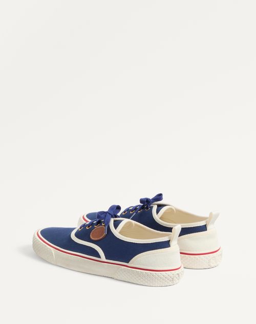  - Indigo/ivory/cuir