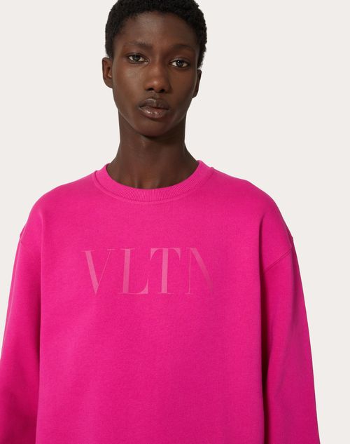 Vltnプリント コットン クルーネック スウェットシャツ for メンズ ...