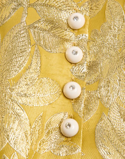  - Ochre/gold Lurex