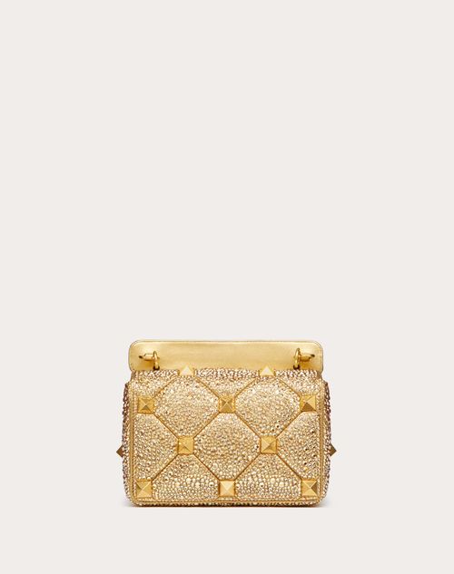 Valentino gold sales studded bag