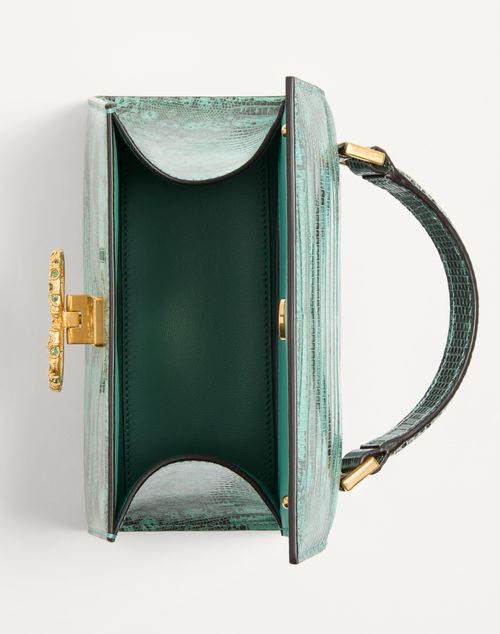 Valentino Garavani Vsling Mini Handbag In Tejus With Jewel Valentino Garavani Vsling Mini Handbag In Tejus With Jewel