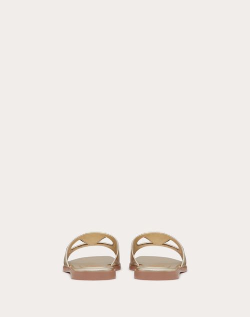 Cutout on sale slide sandal