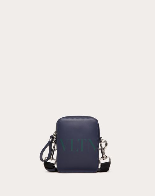 Vltn レザー スモール ショルダーバッグ for メンズ インチ Vltn レザー スモール ショルダーバッグ for メンズ インチ