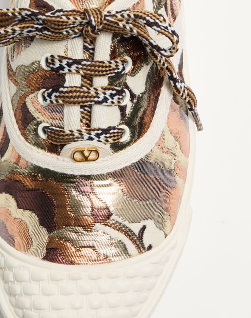 Bay By Bay Sneakers In Jacquard Apres L'hiver Fabric for