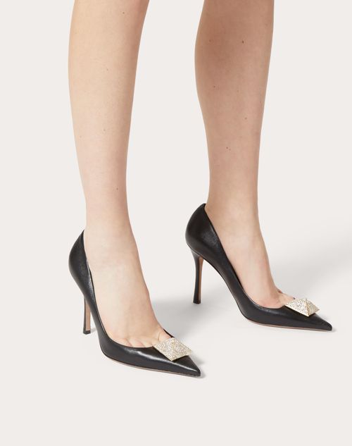 Valentino black clearance pumps