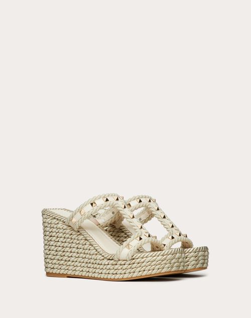 Valentino rockstud hot sale platform sandals