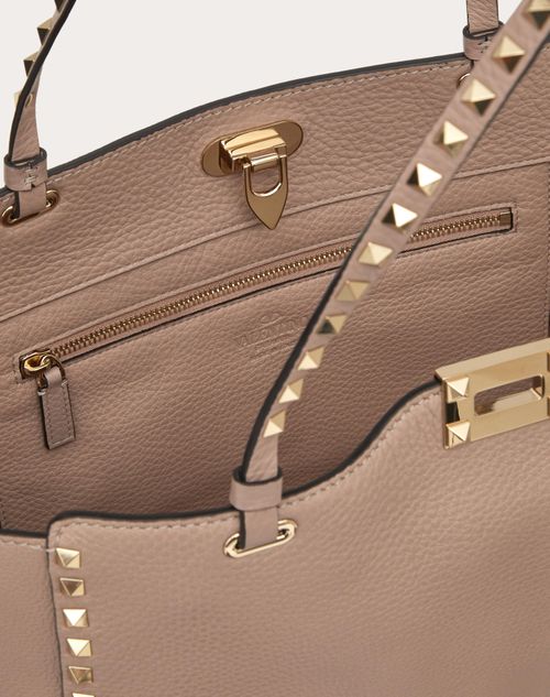 Valentino Rockstud Trapeze Medium Tote Bag