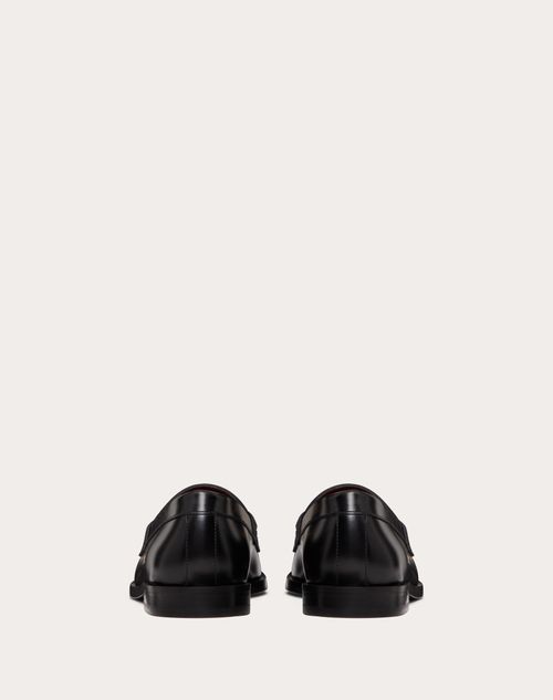 Valentino Garavani - VLogo Metallic Napa Chain Loafers