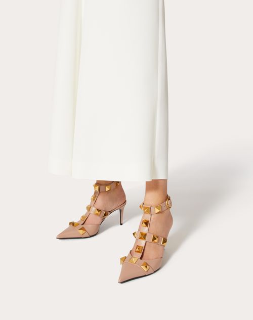 Shoes with 2025 studs valentino