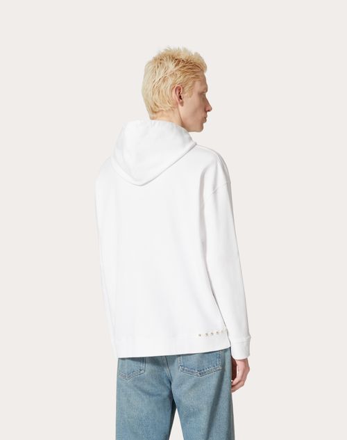 Valentino white outlet hoodie