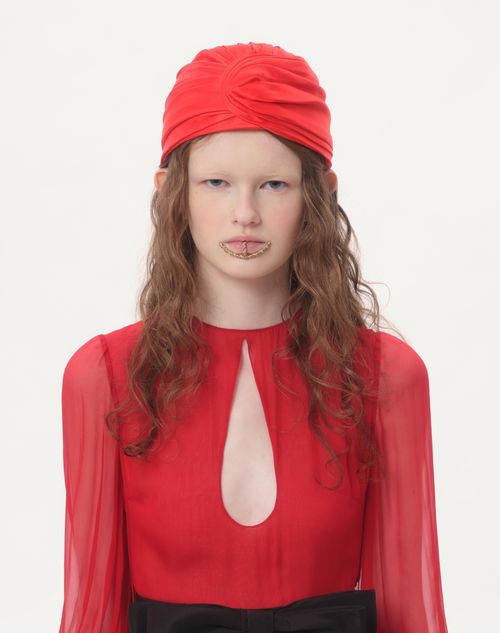 Valentino - CHIFFON LONG DRESS  - Paris - Woman - Gowns