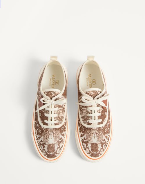  - Multicolor/ivory/cuir