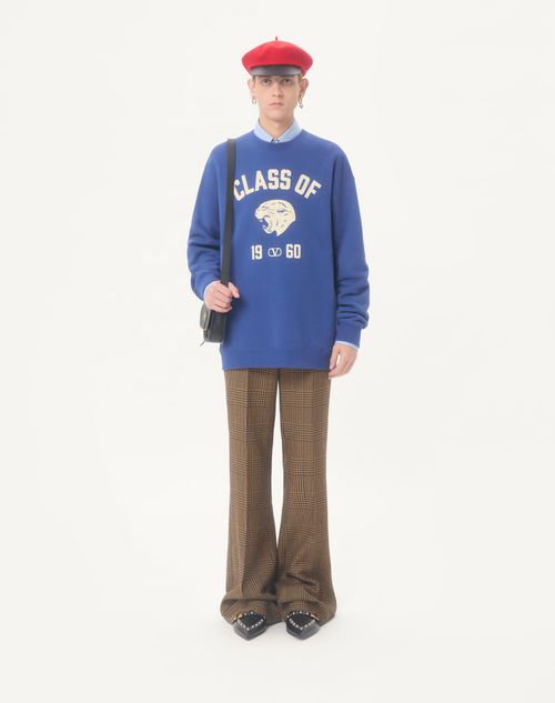 Valentino Garavani - Valentino Garavani Antibes Calfskin Small Shoulder Bag - Black - Man - Bags