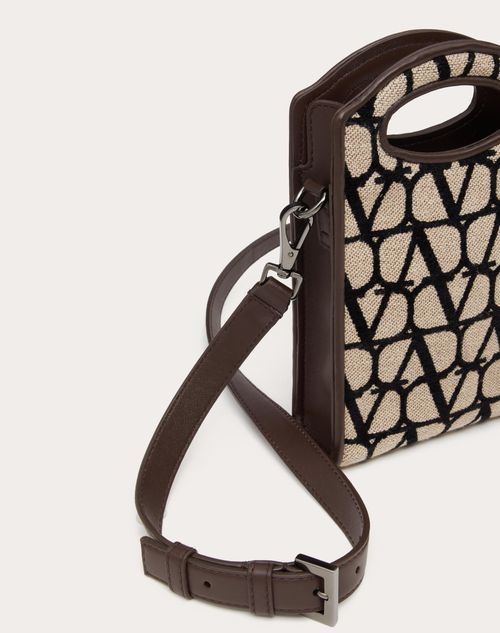 Leather Cross body printed Monogram