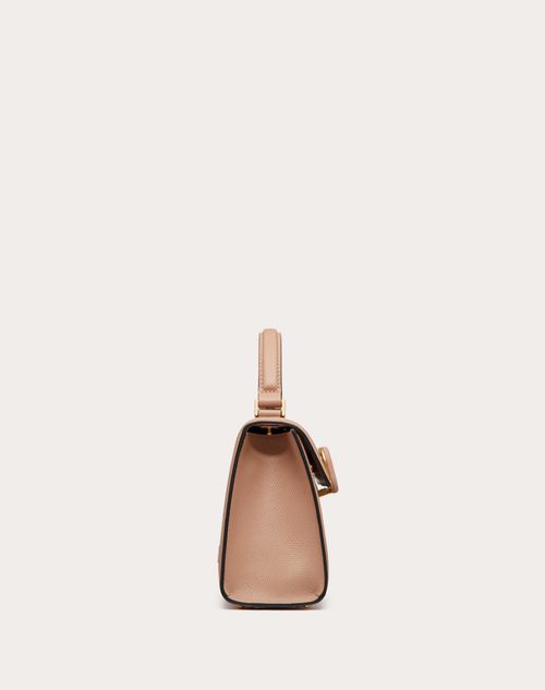 Valentino - Garavani Small Vsling Grainy Handbag – Beige – Shop It