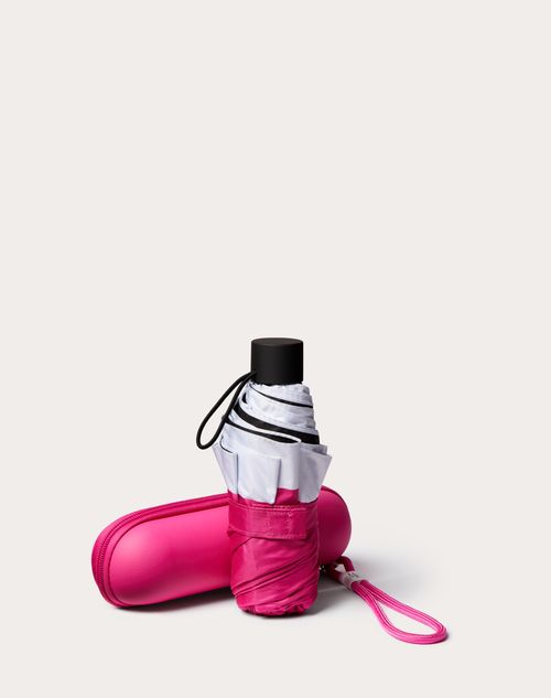 Pink Pp Pantone X Valentino Folding Umbrella in Pink Pp Pink Pp Pantone X Valentino Folding Umbrella in Pink Pp