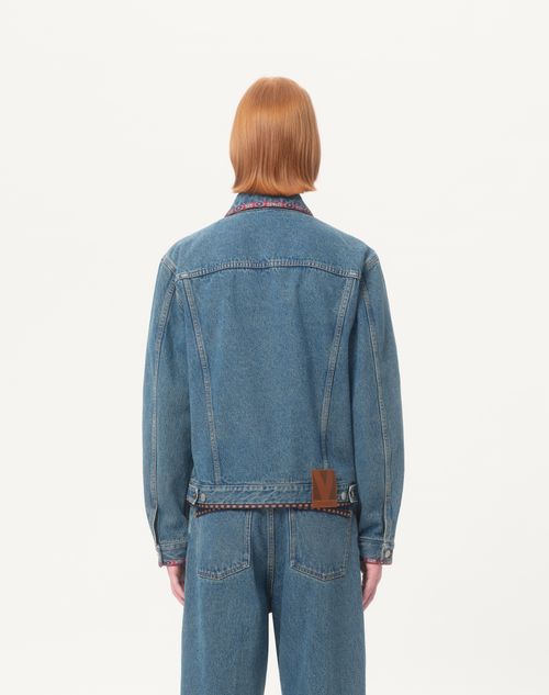 VALENTINO】デニム ジャケット ブルー アウター・ジャケット