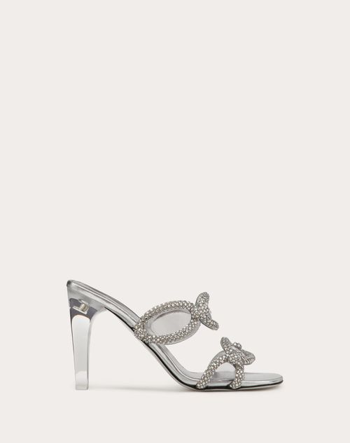 Valentino clearance silver sandals