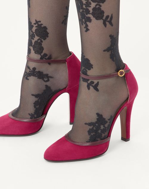 Valentino Garavani - Hi Dolly Suede Pump 105mm - Insolent - Woman - Woman Private Promotions