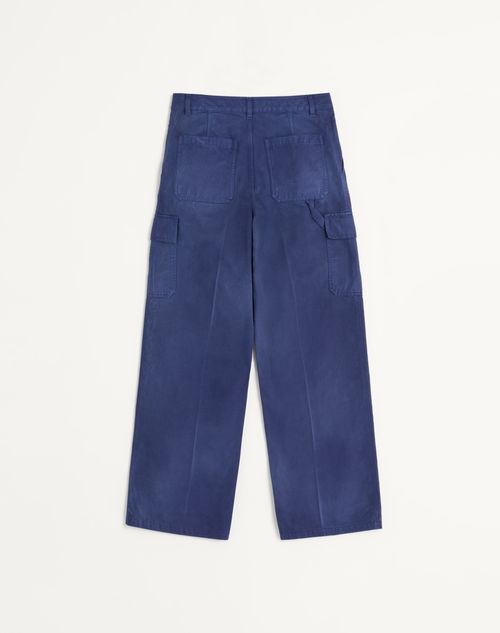 Valentino - デニム カーゴパンツ - ブルー - メンズ - デニム
